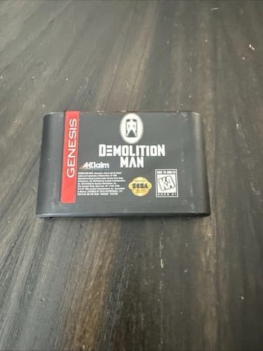 Sega Genesis Game Only Demolition Man
