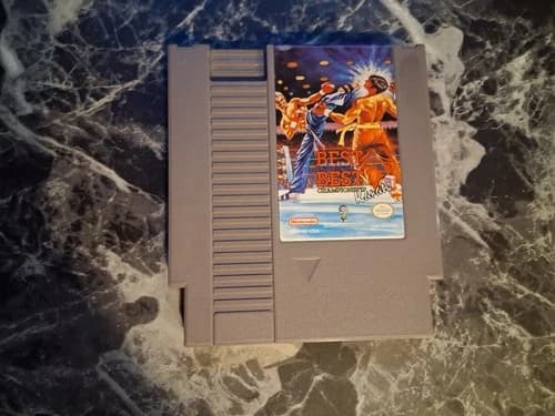 Best of the Best: Championship Karate Nintendo NES Authentic Tested