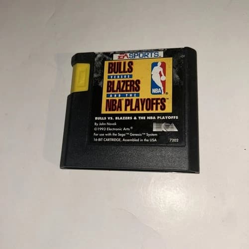 Bulls vs. Blazers and the NBA Playoffs (Sega Genesis, 1993)