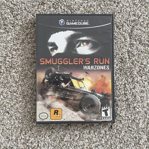 Smuggler's Run: Warzones (Nintendo GameCube, 2002) Complete With Manual Tested