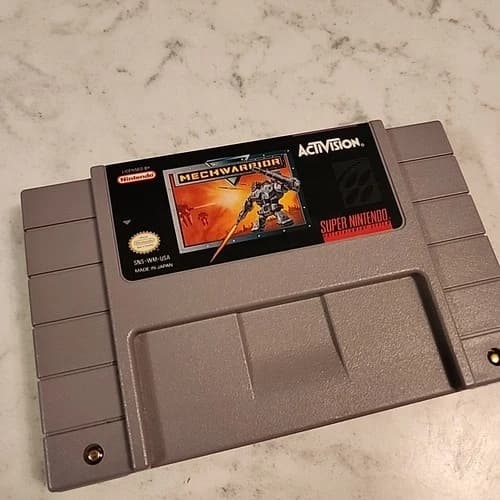 MechWarrior (Super Nintendo Entertainment System, 1992) SNES