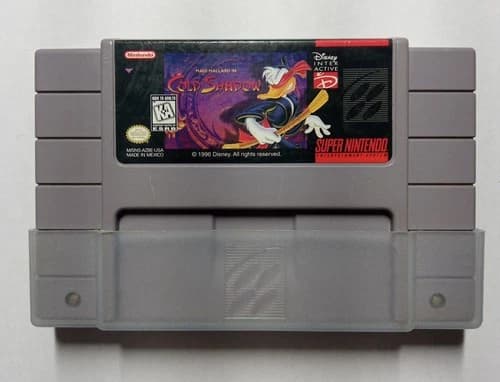 Maui Mallard in Cold Shadow SNES 1996 Authentic Cartridge tested working retro