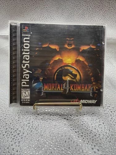 Mortal Kombat 4 (Sony PlayStation 1, 1998) Complete Tested CIB PS1 Reg Card
