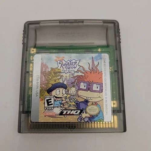 Rugrats in Paris: The Movie (Nintendo Game Boy Color GBC, 2000) Cartridge Only