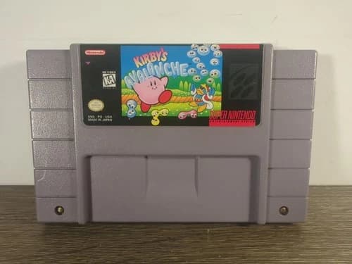 Kirby's Avalanche (SNES, 1995) - CART ONLY *AUTHENTIC *TESTED