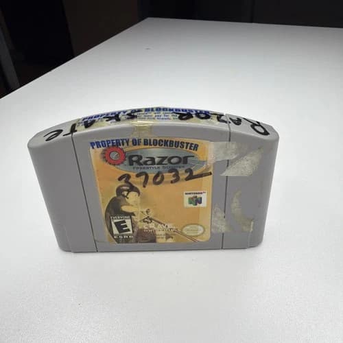 Razor Freestyle Scooter Nintendo 64 Authentic N64 2001 Blockbuster Rare