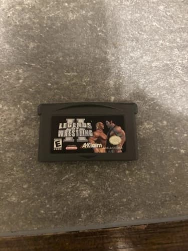 gba legends of wrestling II Tested and working