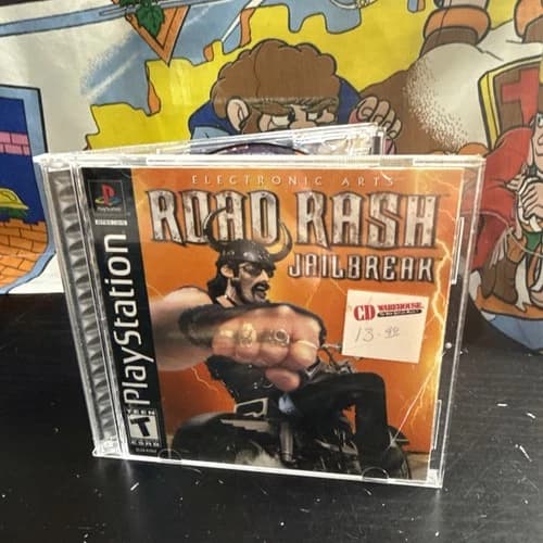 Road Rash: Jailbreak (Sony PlayStation 1, 2000) PS1 CIB Complete