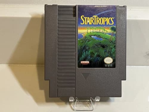 Star Tropics - 1990 NES Nintendo Game - Cart Only - TESTED!