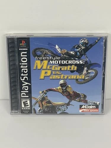 Freestyle Motocross McGrath vs Pastrana Sony PlayStation 1 PS1 Complete CIB