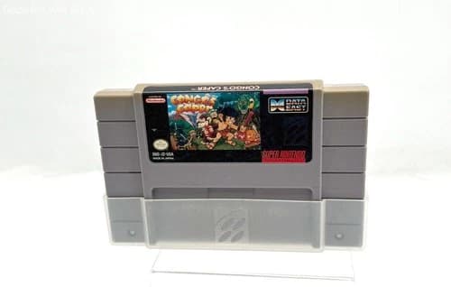 Vintage Congo's Caper Video Game Cartridge For Super Nintendo (SNES) - 1992