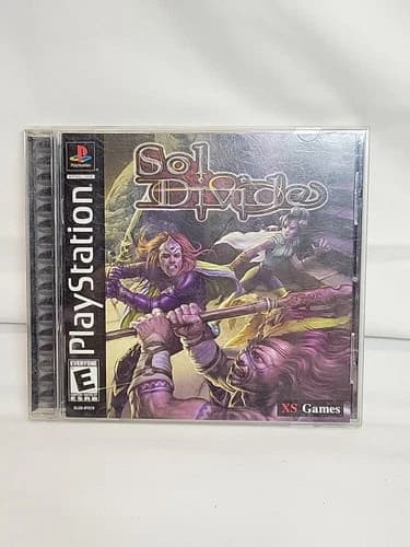 SOL DIVIDE PS1 Complete: CIB Sony PlayStation 1