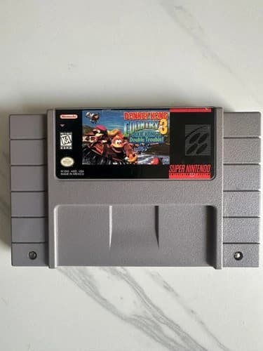 Donkey Kong Country 3: Dixie Kong's Double Trouble! (Nintendo SNES, 1996)