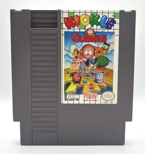 Kickle Cubicle (Nintendo | NES) Retro | Vintage Video Game - Tested