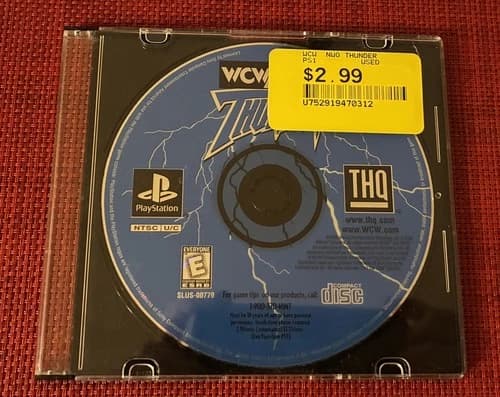 Wcw/Nwo Thunder - Sony PlayStation 1