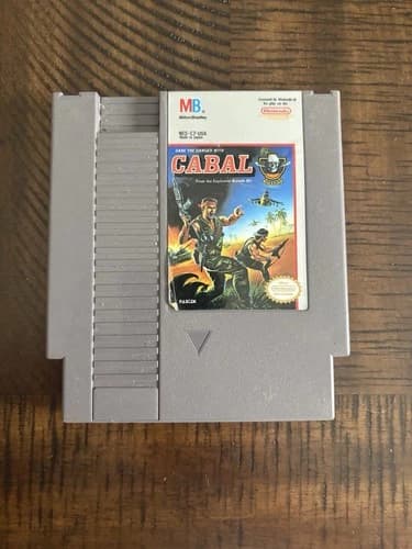 Cabal (Nintendo Entertainment System, 1990) NES Original
