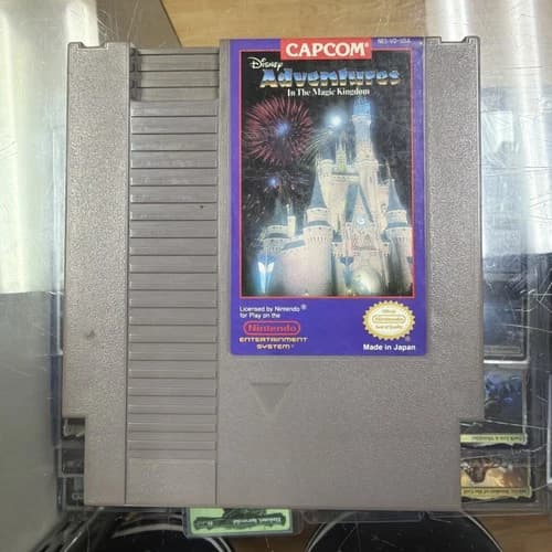 Disney Adventures in the Magic Kingdom (Nintendo NES, 1990) *TESTED*