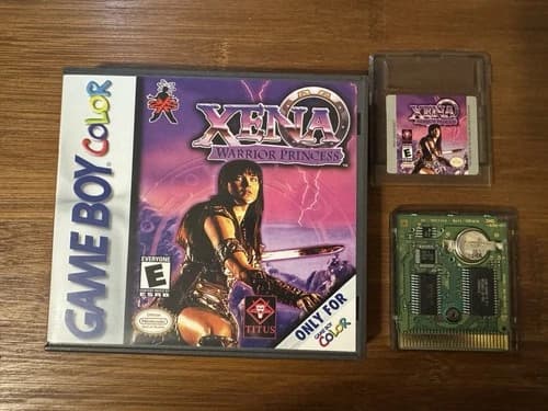 Xena Warrior Princess Game Boy Color Cart Only Authentic and Working