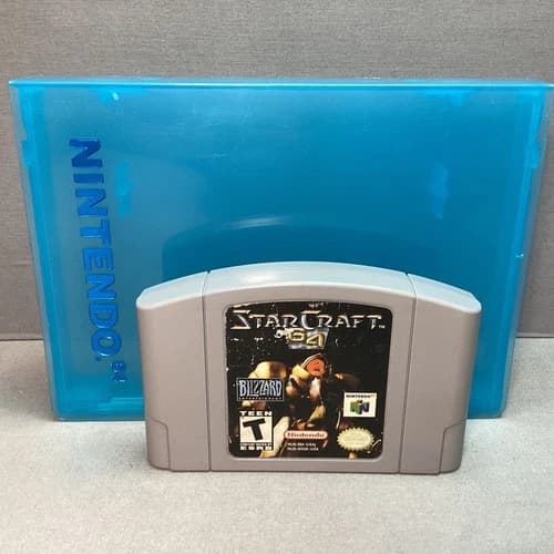 StarCraft 64 (Nintendo 64, 2000) Authentic N64 Game Cartridge, Tested & Working