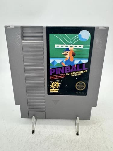 Pinball (Nintendo Entertainment System, 1985) - Cleaned & Tested