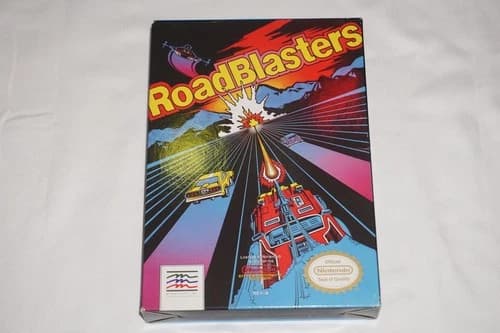 Roadblasters (Nintendo NES) Complete in Box CIB
