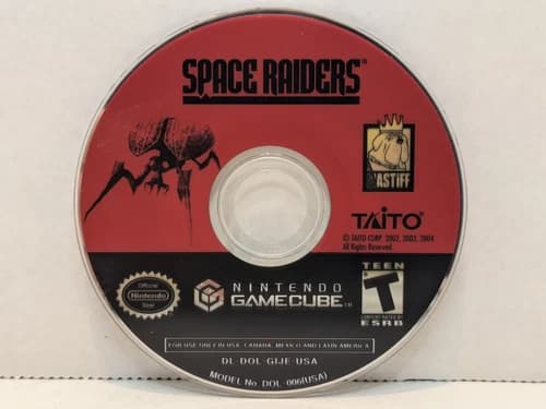 Space Raiders (Nintendo GameCube, 2004) Disc Only Tested Working