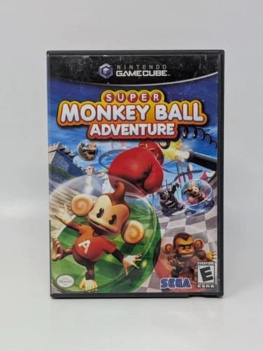 Super Monkey Ball Adventure (Nintendo GameCube, 2006) - CIB Complete