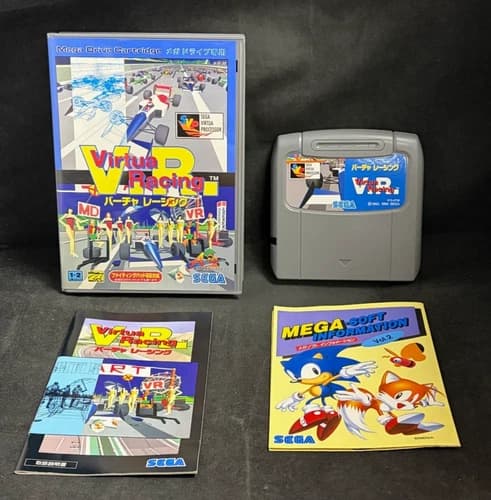 Virtua Racing (JPN) (SEGA Mega Drive) Complete CIB Tested