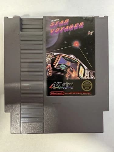 Star Voyager NES Nintendo Original Classic Authentic Game Cartridge Only Tested