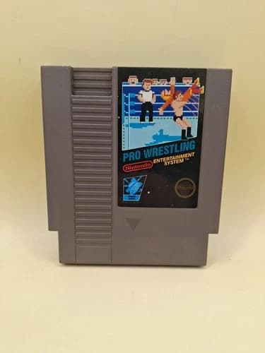 Nintendo NES Pro Wrestling ( Tested & Working)
