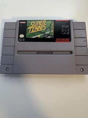 Super Tennis (Super Nintendo Entertainment System, 1991) SNES
