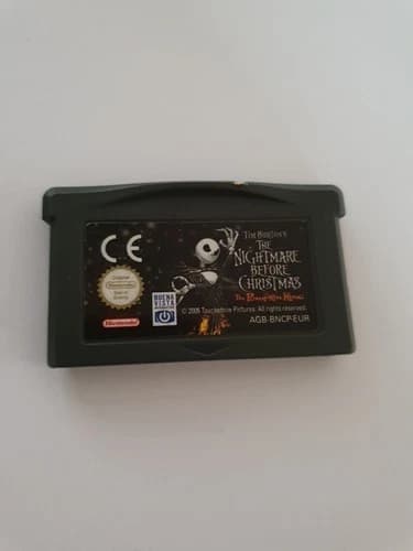 The Nightmare Before Christmas The Pumpkin King Gameboy Advance Cart Only