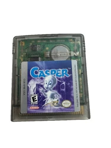 Casper Game Boy Color GBC Authentic Nintendo Tested Working Cartridge