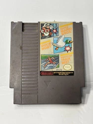 Super Mario Bros./ Duck Hunt/World Class Track Meet -Nintendo NES - Cart ONLY