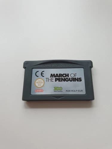 March of the Penguins | Game Boy Advance | Gameboy GBA Module | MINT CONDITION