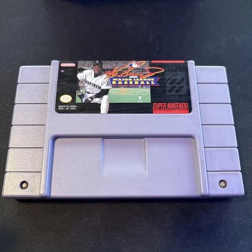 Ken Griffey Jr Major League Baseball MLB (Super Nintendo, 1994) SNES