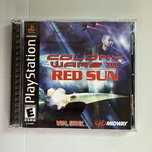 Colony Wars III: Red Sun (Sony PlayStation 1) PS1 CIB W/ Reg Card