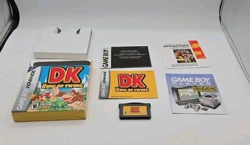 DK: King of Swing Donkey Kong Nintendo Game Boy Advance 2005 Complete In Box