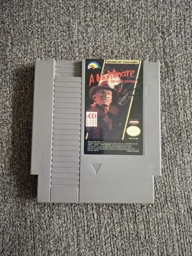 A Nightmare On Elm Street Nintendo NES Cartridge, Tested Playing Great