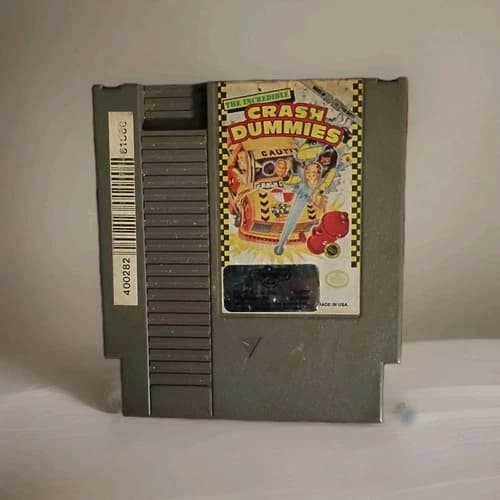 The Incredible Crash Dummies NES Nintendo Entertainment System Video Game Tested