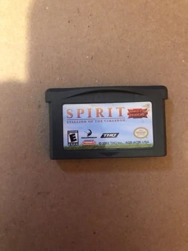 Spirit stallion of the cimmaron gameboy advance