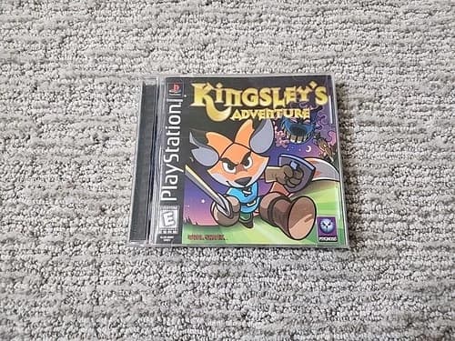 Kingsley's Adventure (Sony Playstation 1 PS1, 2000) Complete CIB Tested