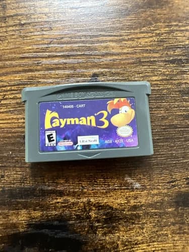 Rayman 3 (Nintendo Game Boy Advance, 2003) GBA - Tested