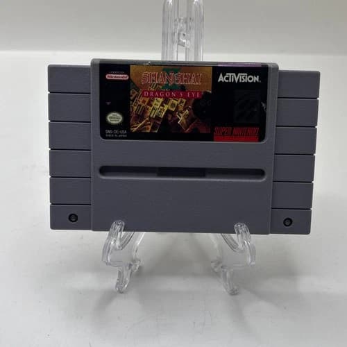 Shanghai II 2 Dragon’s Eye SNES (Super Nintendo, 1991) Cartridge Only
