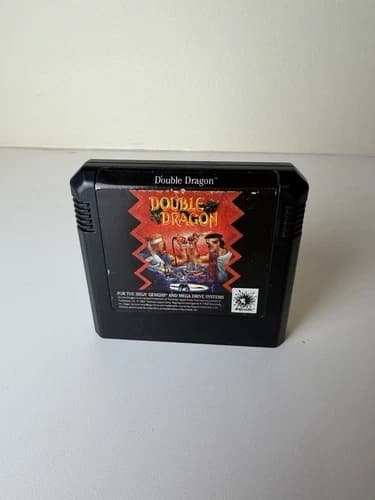 Double Dragon (Sega Genesis, 1992) Cleaned & Tested
