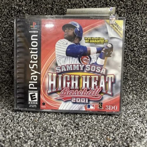 Sammy Sosa High Heat Baseball PlayStation 1 PS1 2001 CIB Complete. C28