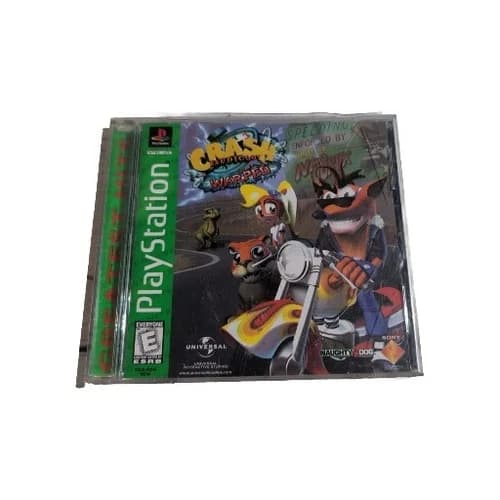 Crash Bandicoot Warped [Greatest Hits] CIB - (PlayStation) PS1 Tested