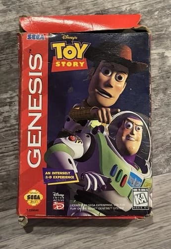 Disney's Toy Story (Sega Genesis, 1995) CIB. Tested.