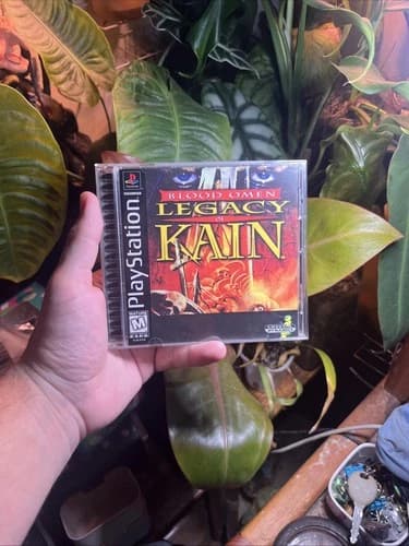 Blood Omen: Legacy of Kain PlayStation 1 PS1 CIB Game Disc, Case