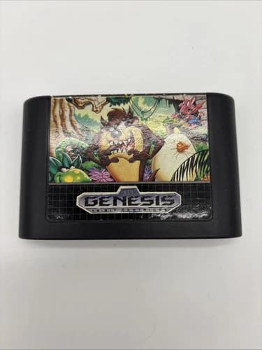 Taz-Mania (Sega Genesis, 1992) Cartridge Only Tested